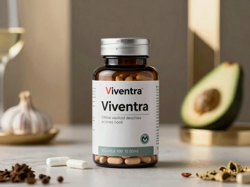 Viventra product bottle illustration